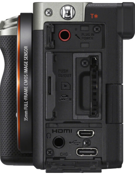 SONY ALPHA ILCE7C BODY 242MP 4K HDR SILVER